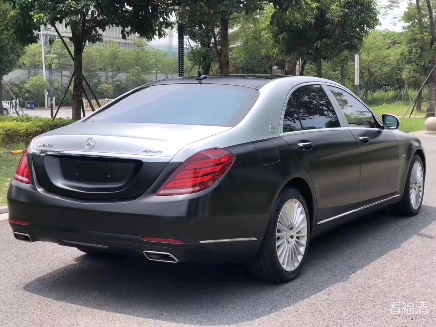 黄江进口车行16奔驰迈巴赫总裁签名版s500-s550