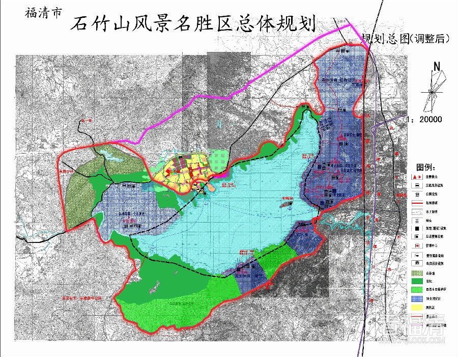 石竹山风景区地图图片