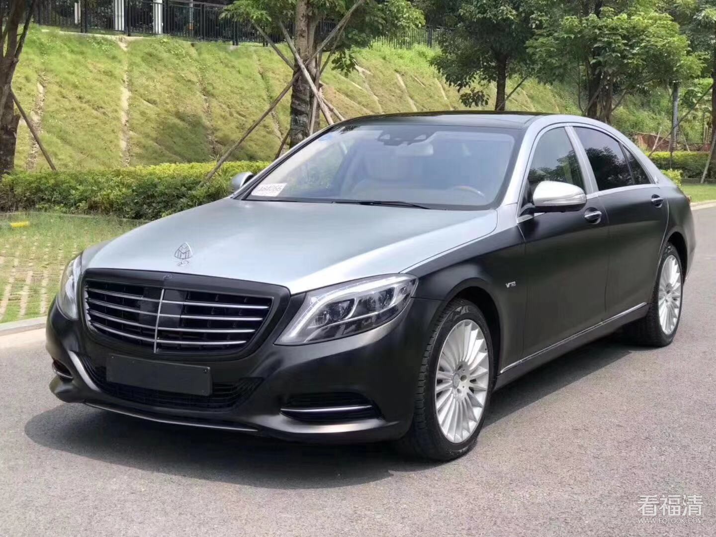 黄江进口车行16奔驰迈巴赫总裁签名版s500-s550