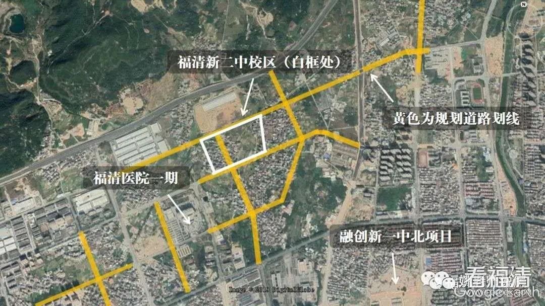 福清侨中新校区位置图片