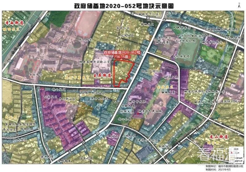 福清5月31日將出讓4幅城區優質地塊（附高清位置圖）