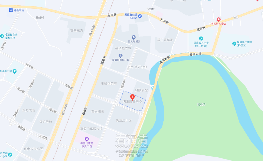 福清新增多处公园与市政道路