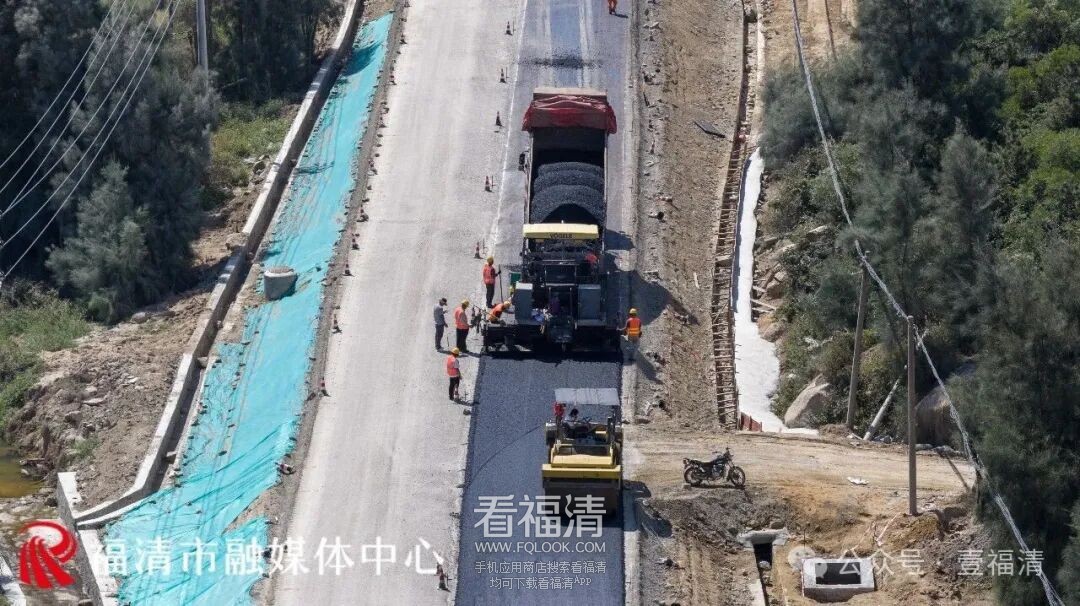 预计11月底具备通车条件！福清LNG疏港公路进入收尾阶段