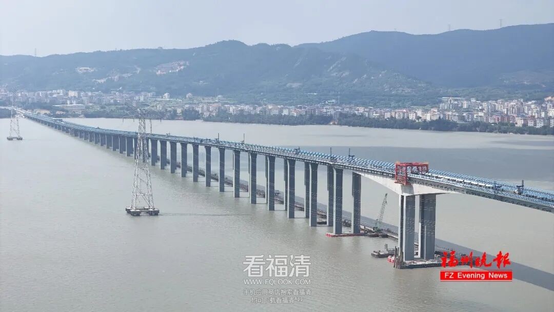 福清新建一座跨海大桥！刚刚，这里全线贯通！